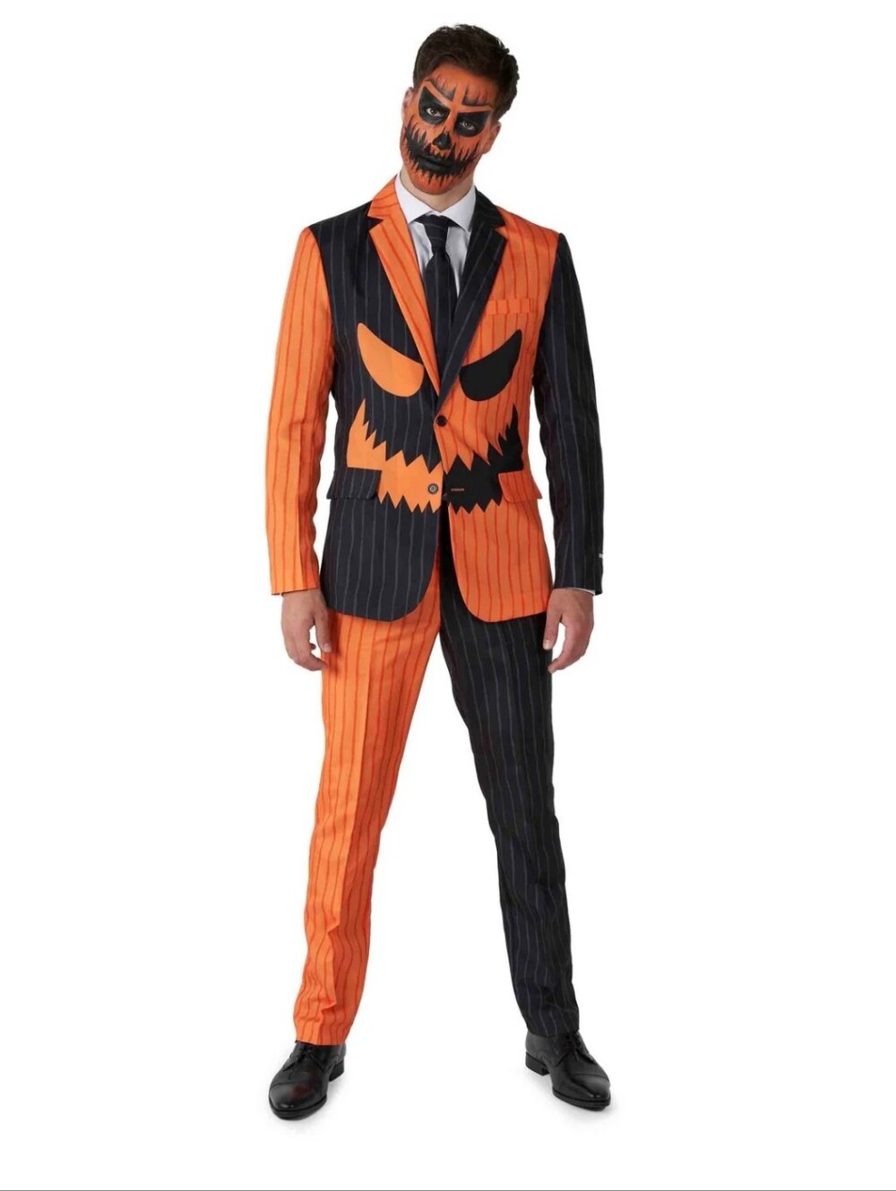 Jack-O Pinstripe Black - Halloween suit
Men's SuitSize XXL #halloween #costume - Picture 5 of 5